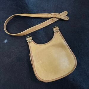 Vintage Coach NYC Saddle Bag Small 9205 Saddle Tan